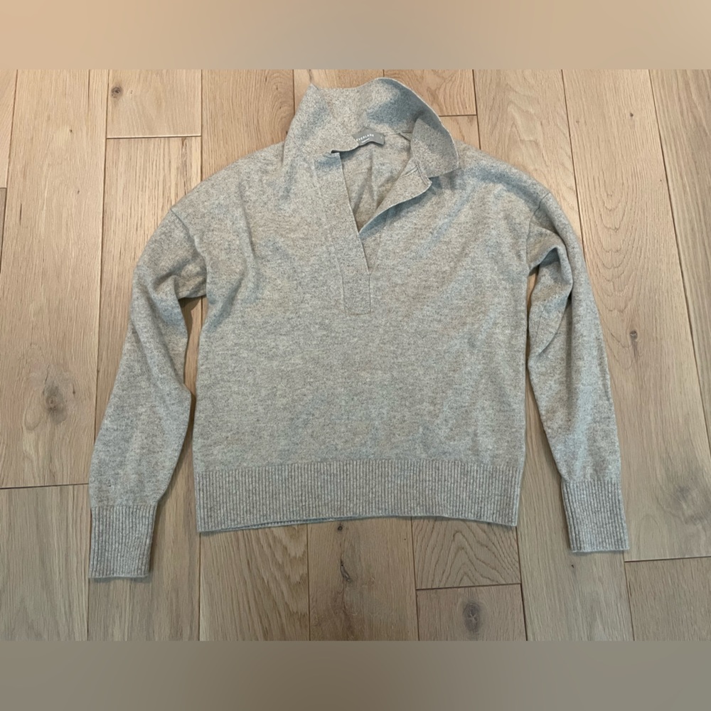 Everlane Cashmere Long sleeve Polo